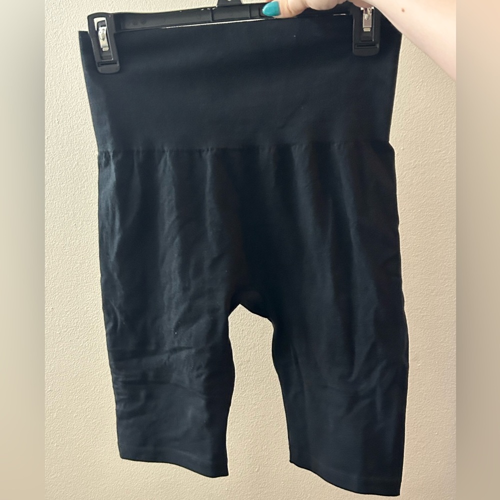 A New Day High Waist Seamless Bike Shorts 7” Black